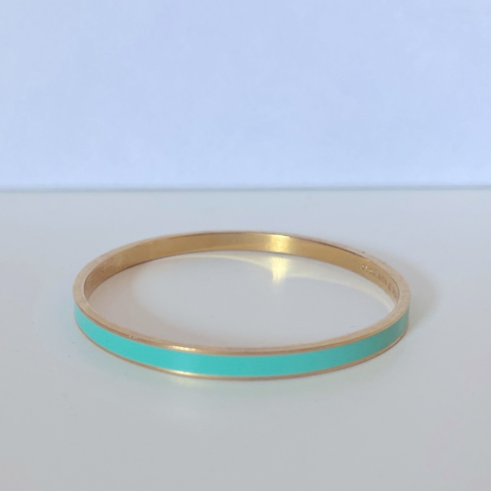 Kate Spade turquoise bangle bracelet.